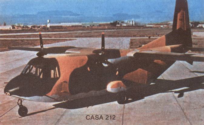 CASA C-212. 1985 rok. Zdjęcie LAC
