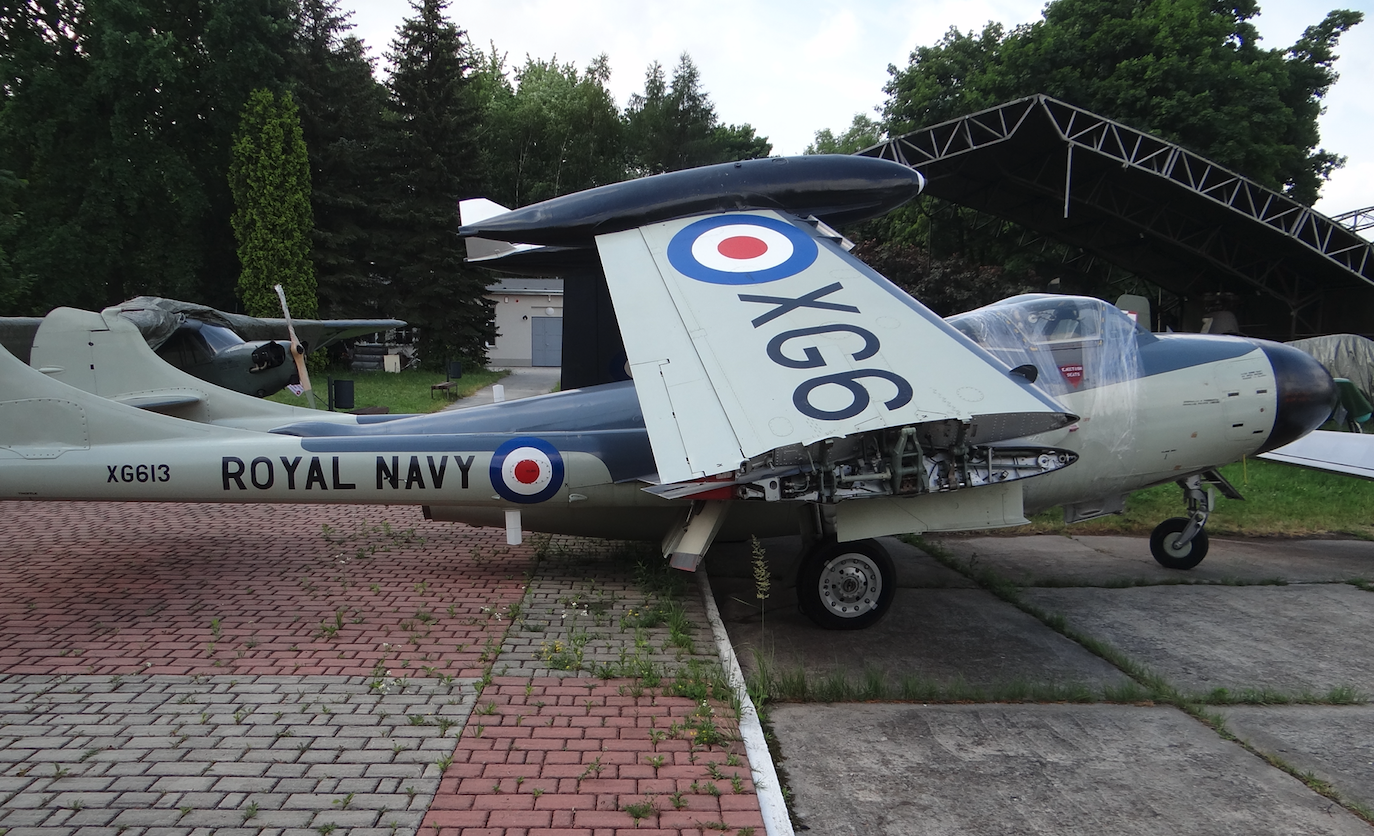 De Havilland D.H. 112 Sea Venom Nr XG.613. 2019 year. Photo by Karol Placha Hetman
