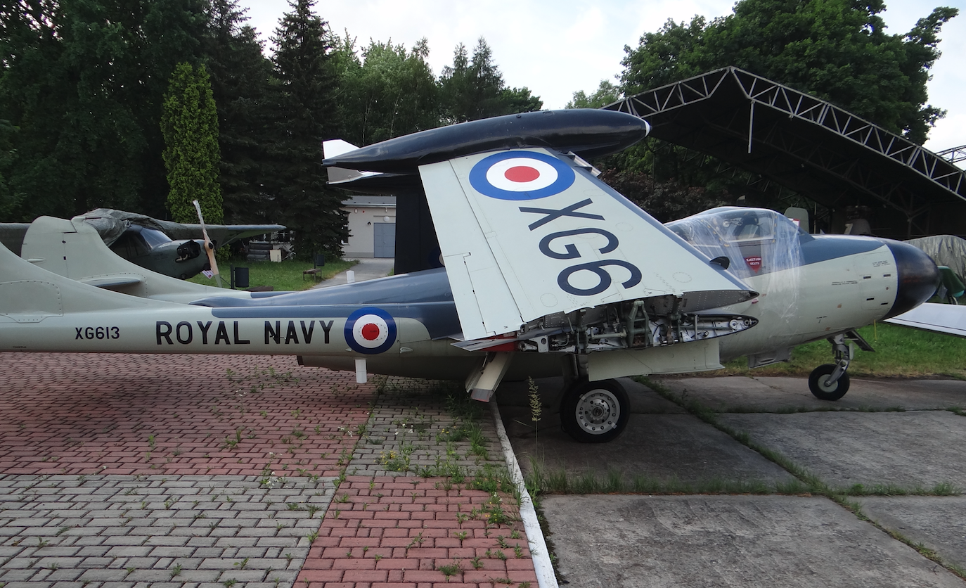 De Havilland D.H. 112 Sea Venom Nr XG.613. 2019 rok. Zdjęcie Karol Placha Hetman