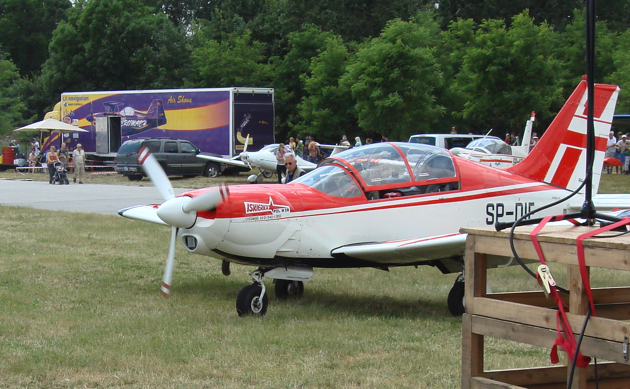 PZL M-26 Iskierka. 2008 rok. Zdjęcie Karol Placha Hetman