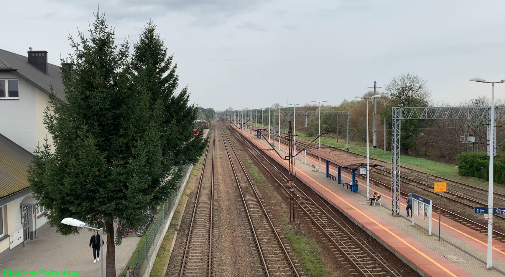 Stacja kolejowa Łańcut. 2023 rok. Zdjęcie Karol Placha Hetman