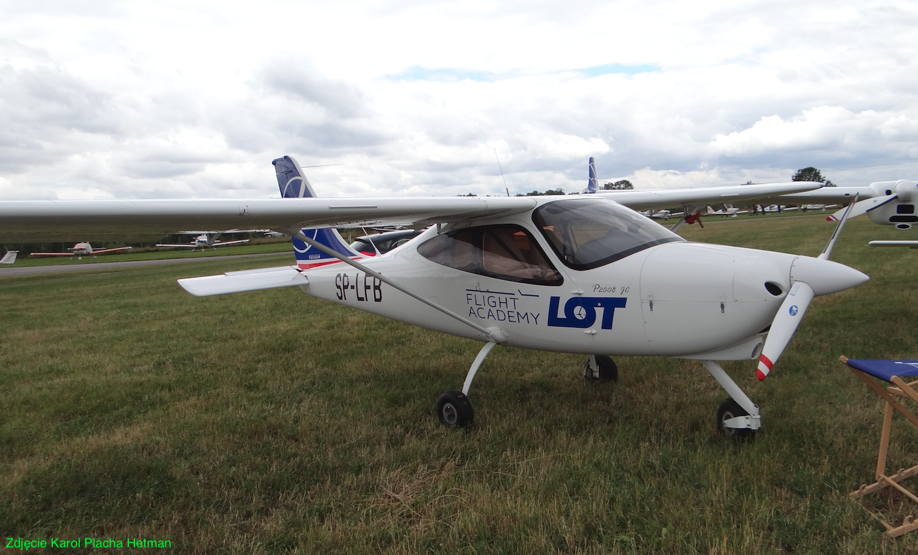 Tecnam P2008 SP-LFB. 2018 rok. Zdjęcie Karol Placha Hetman