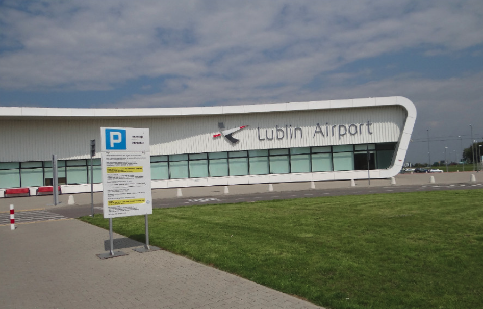 Lublin Airport Terminal in Świdnik. 2016 year. Photo by Karol Placha Hetman