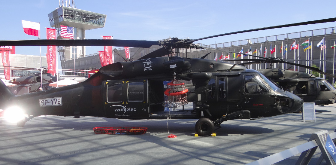 Sikorsky S / N-70i Black Hawk. Targi Kielce 2014. Photo by Karol Placha Hetman