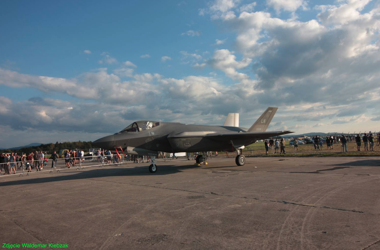 Lockheed Martin F-35. 2023 rok. Zdjęcie Waldemar Kiebzak