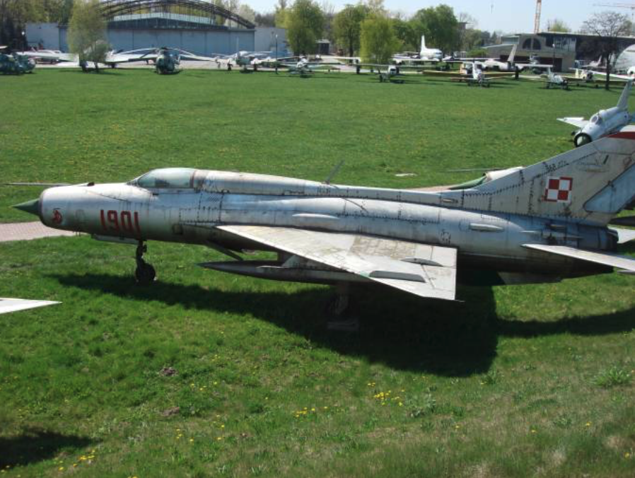 MiG-21 PF nb 1901. 2009 year. Photo by Karol Placha Hetman