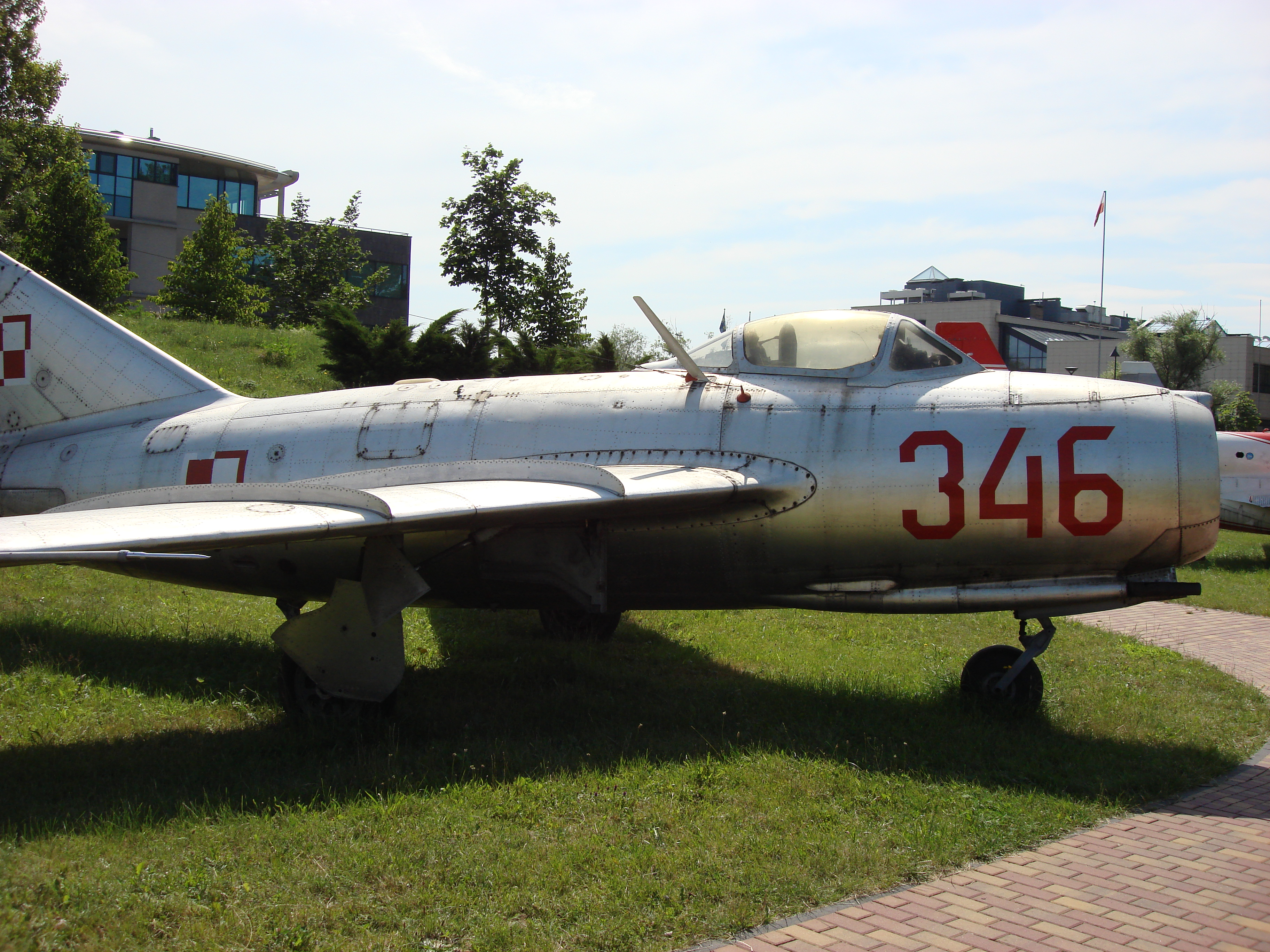 MiG-15 nb 346. 2007 rok. Zdjęcie Karol Placha Hetman