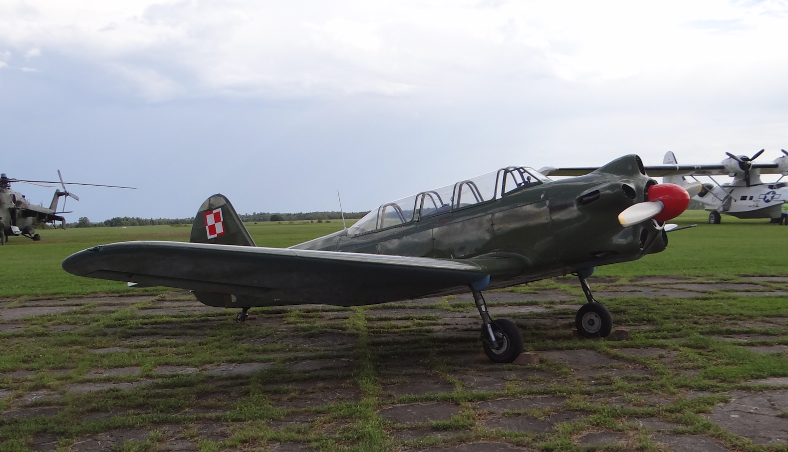 Jakowlew Jak-18 SP-YYY. Mazury Air Show 2018. Zdjęcie Karol Placha Hetman