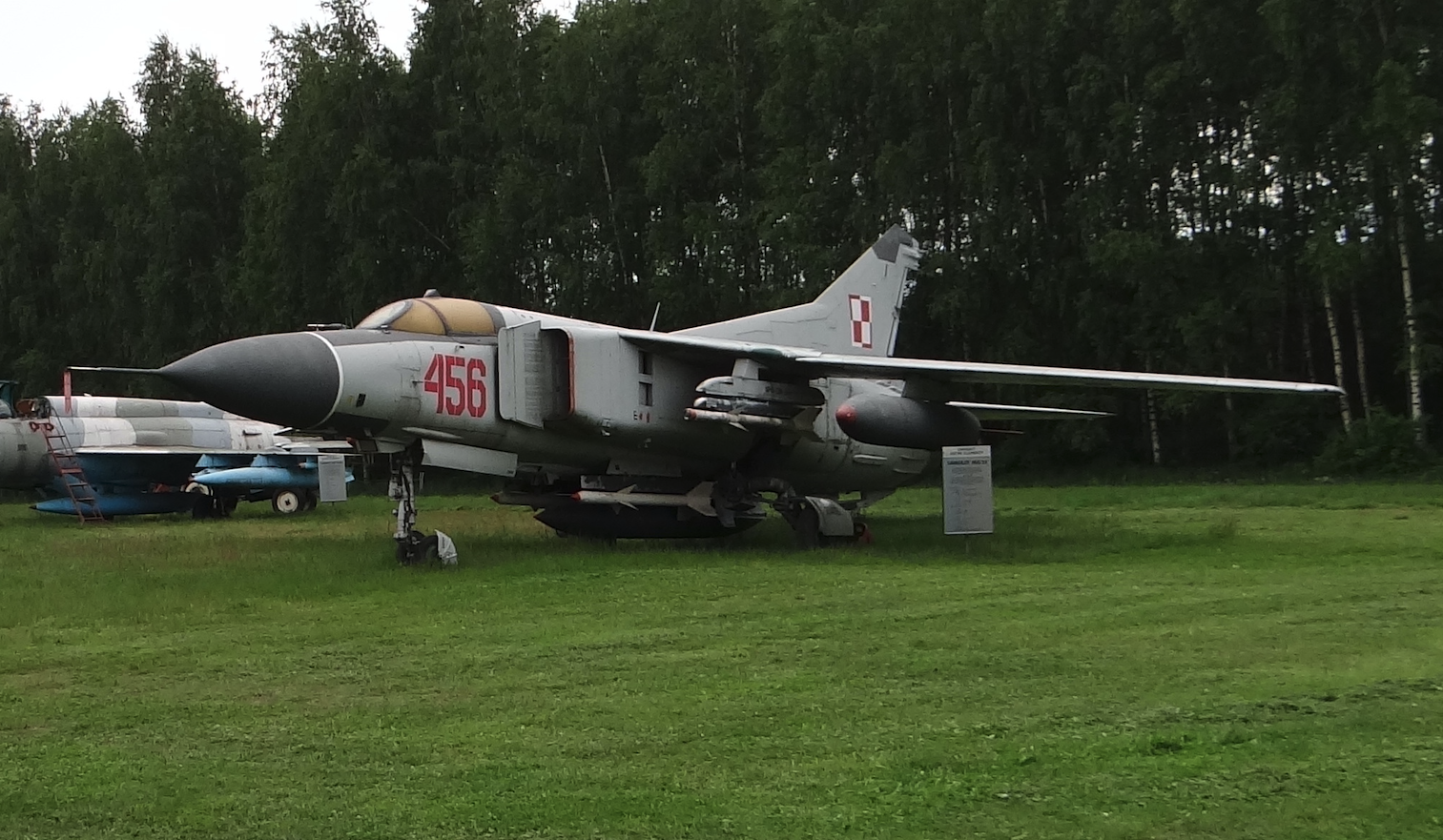 MiG-23 MF nb 456. 2021 year. Photo by Karol Placha Hetman