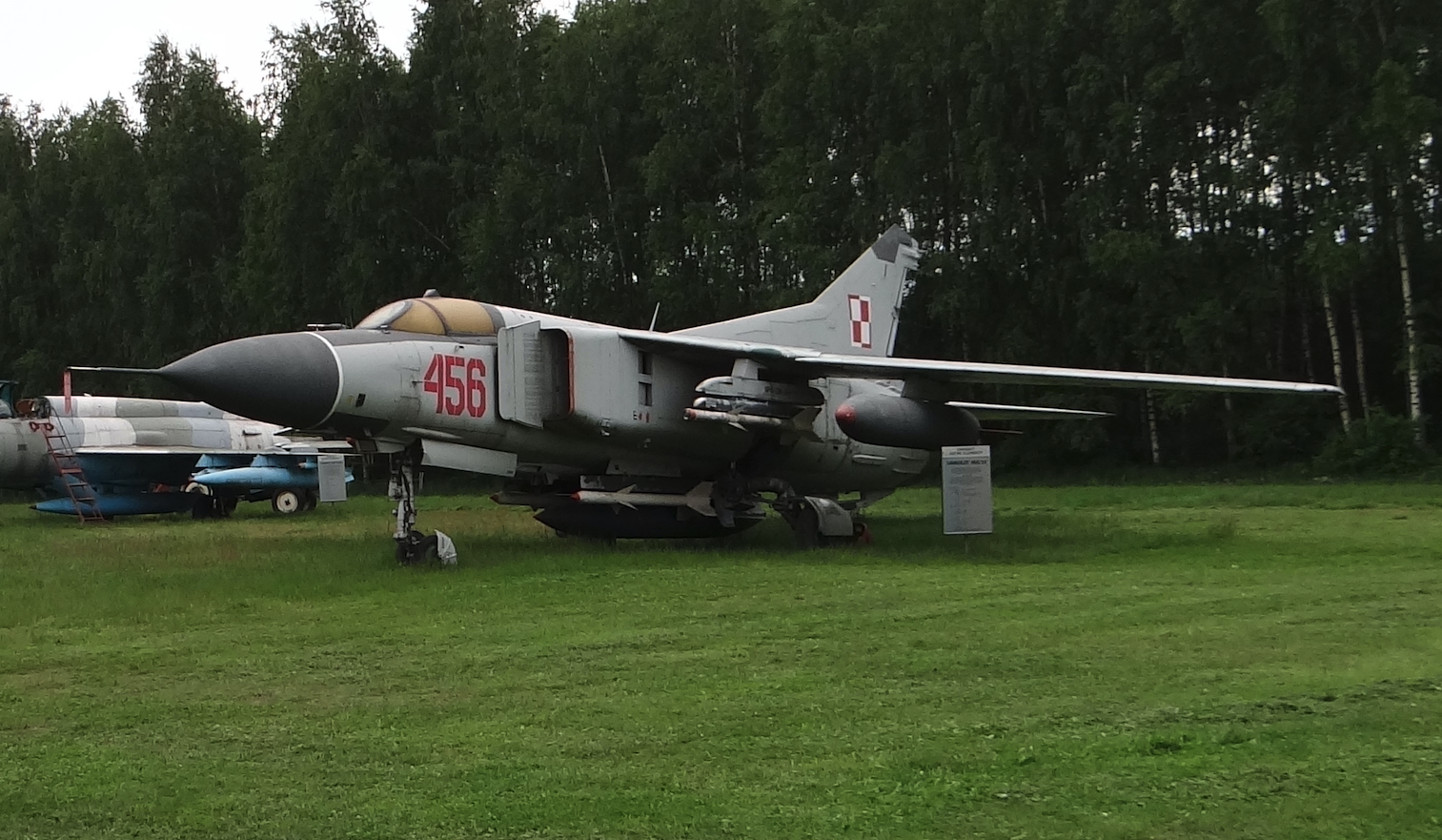 MiG-23 MF nb 456. 2021 rok. Zdjęcie Karol Placha Hetman