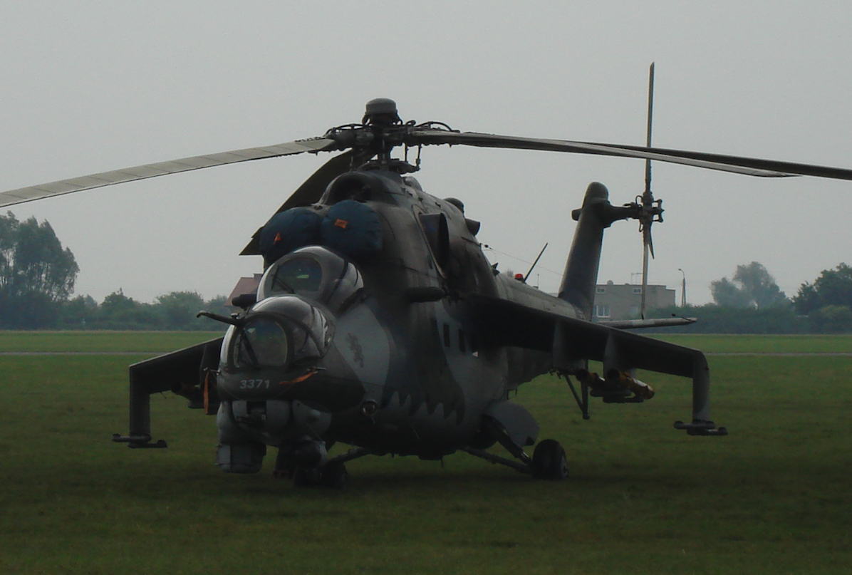 Czechy Mil Mi-24 Nb 3371. 2009 rok. Zdjęcie Karol Placha Hetman