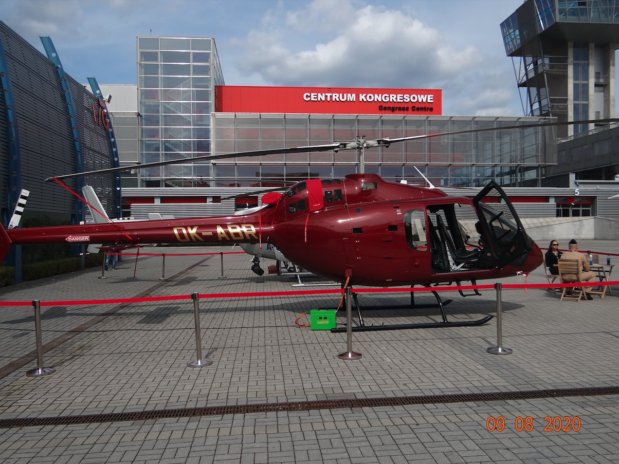 Bell 505 Jet Ranger X. 2020 rok. Zdjęcie Karol Placha Hetman