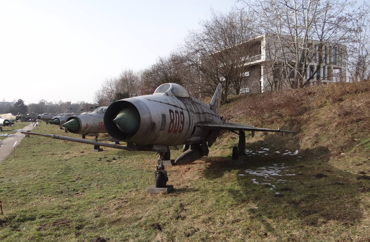 MiG-21 F-13 nb 809. 2021 rok. Zdjęcie Karol Placha Hetman