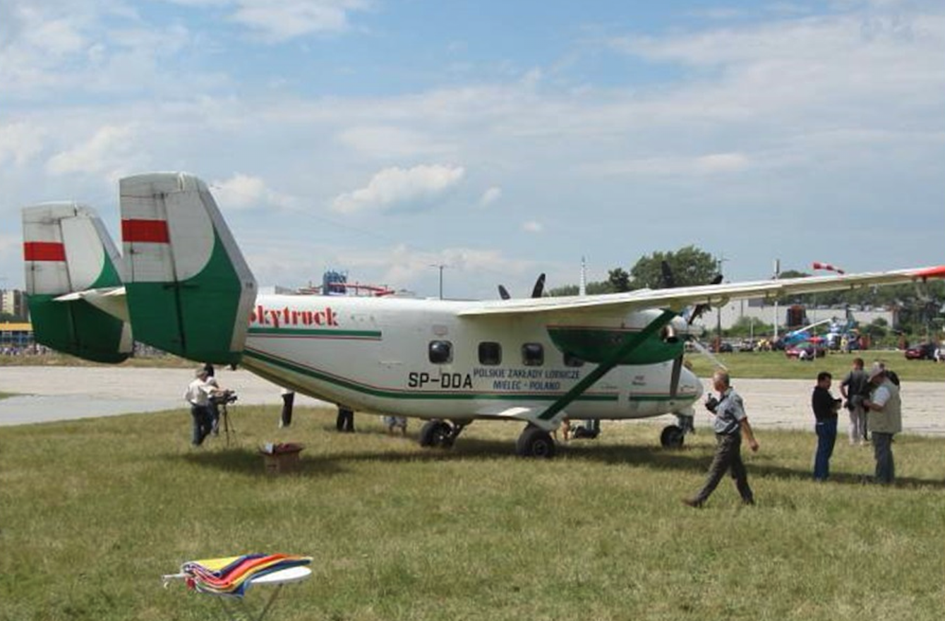 M-28-02 Skytruck rejestracja SP-DDA. 2007 rok. Zdjęcie Karol Placha Hetman