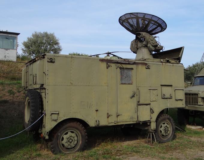 Radar naprowadzania artyleryjskiego SON-4 M. Muzeum Wojska Polskiego Warszawa 2012r. Zdjęcie Karol Placha Hetman
