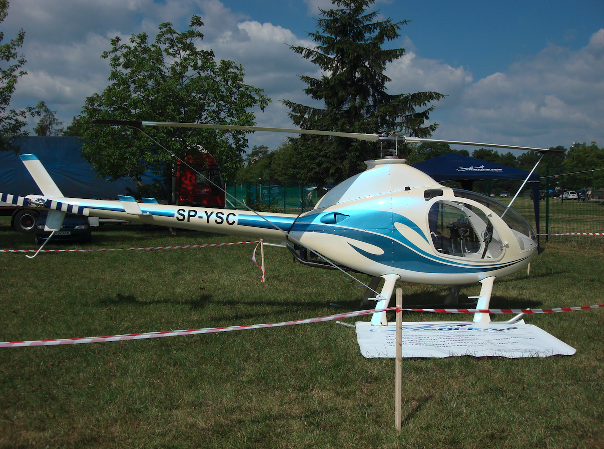 RotorWay Exes, SP-YSC. 2008 rok. Zdjęcie Karol Placha Hetman