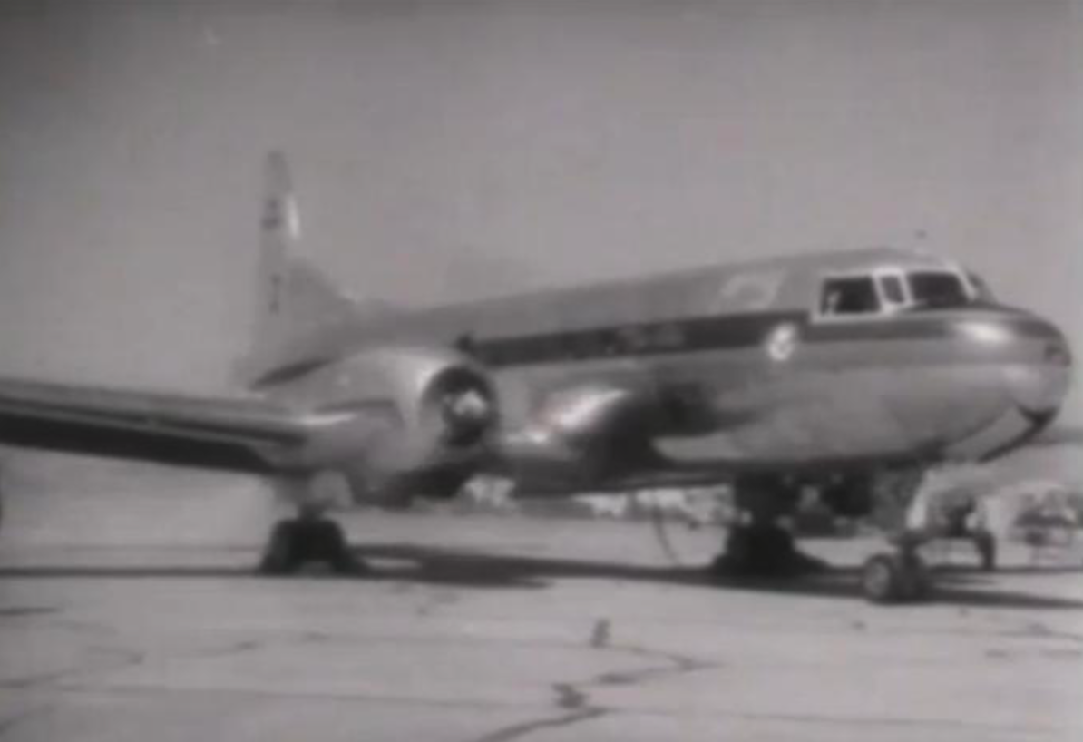 Convair CV-240 prototyp. 16.03.1947 rok. Zdjęcie Convair