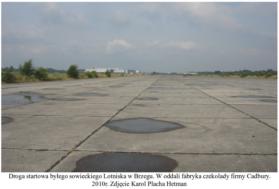 The airport in Brzegu. 2010 year. Photo by Karol Placha Hetman