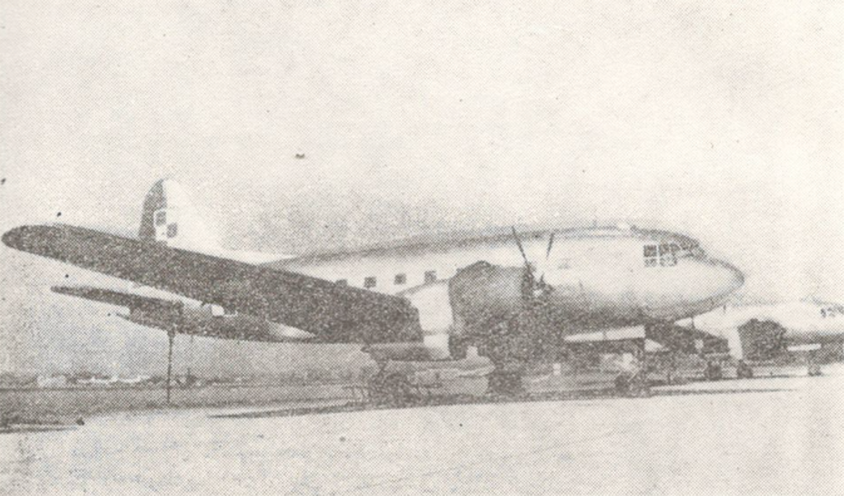 Ilyushin Il-12. Historical museum photo