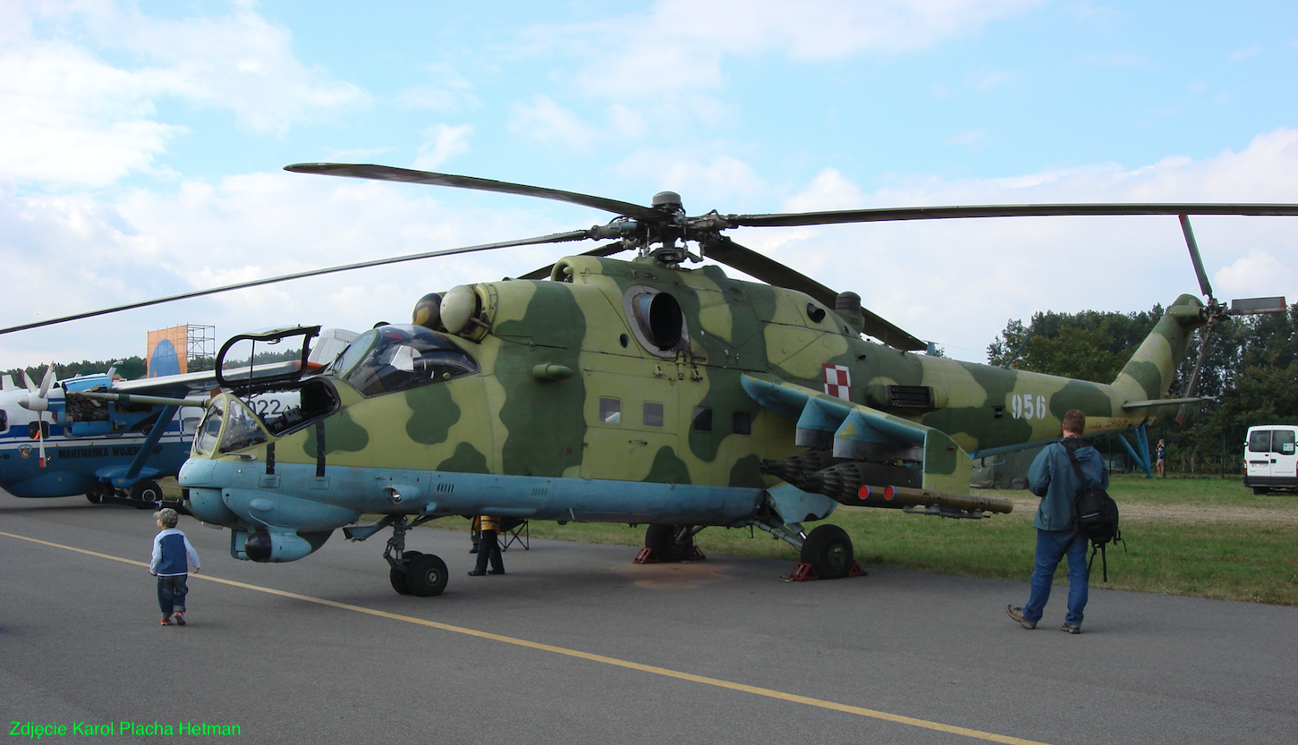 Mil Mi-24 Nb 956. 2007 year. Photo by Karol Placha Hetman