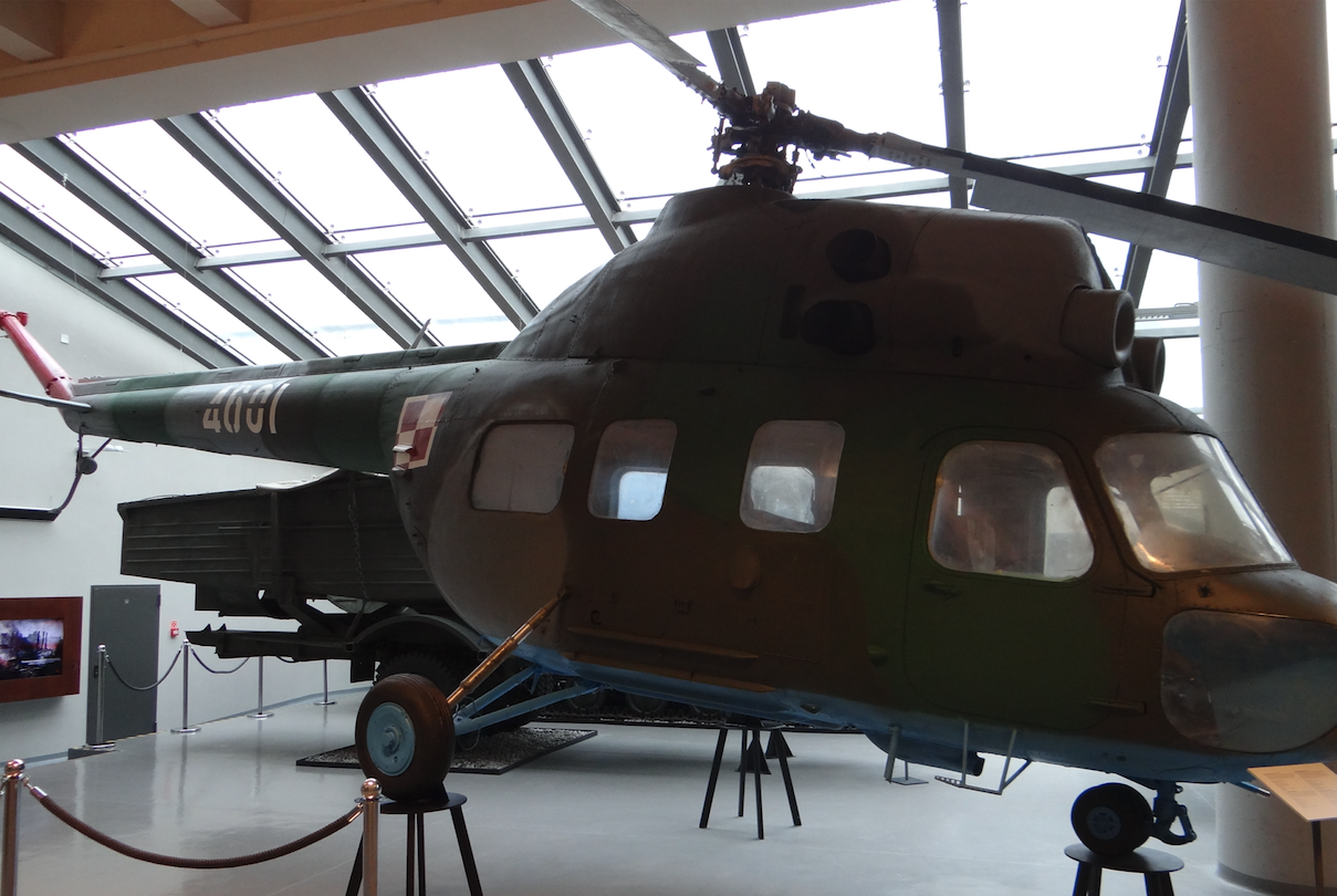 PZL Mi-2 nb 4601. Zamość 2019 rok. Zdjęcie Karol Placha Hetman