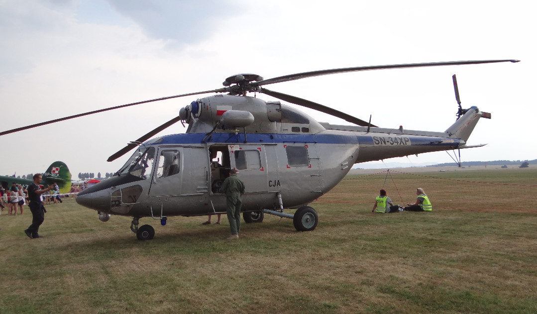 Policyjny PZL Sokół rejestracja SN-34XP. 2015 rok. Zdjęcie Karol Placha Hetman