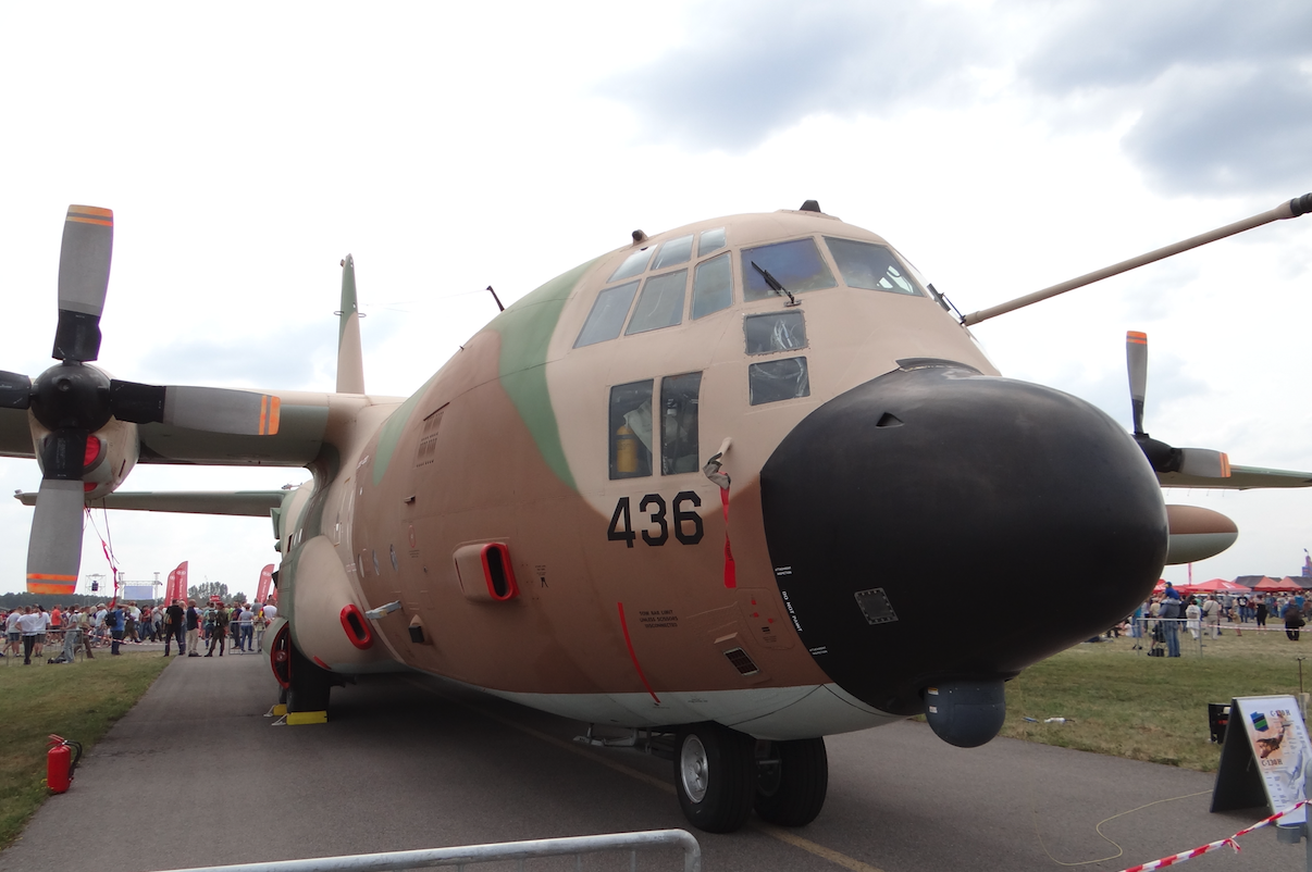Transportowy C-130 w wersji medycznej wojsk izraelskich. Radom 2015r. Zdjęcie Karol Placha Hetman