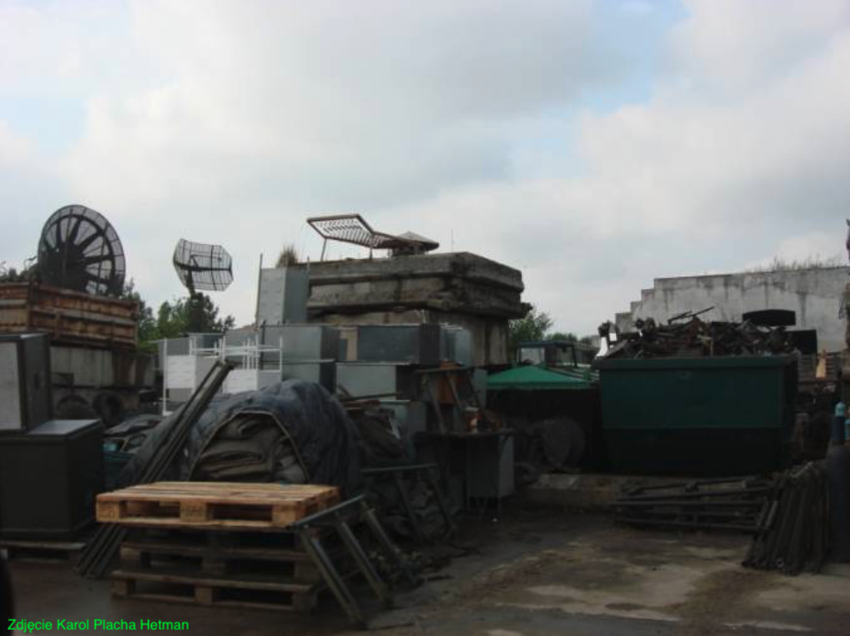 Recycling of old military equipment. 2010. Photo by Karol Placha Hetman