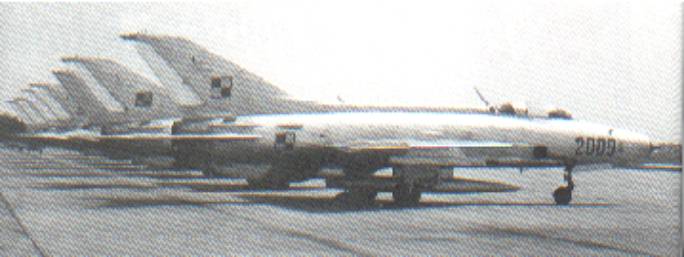 Myśliwce MiG-21 F-13 na Lotnisku Krzesiny. 1964r.