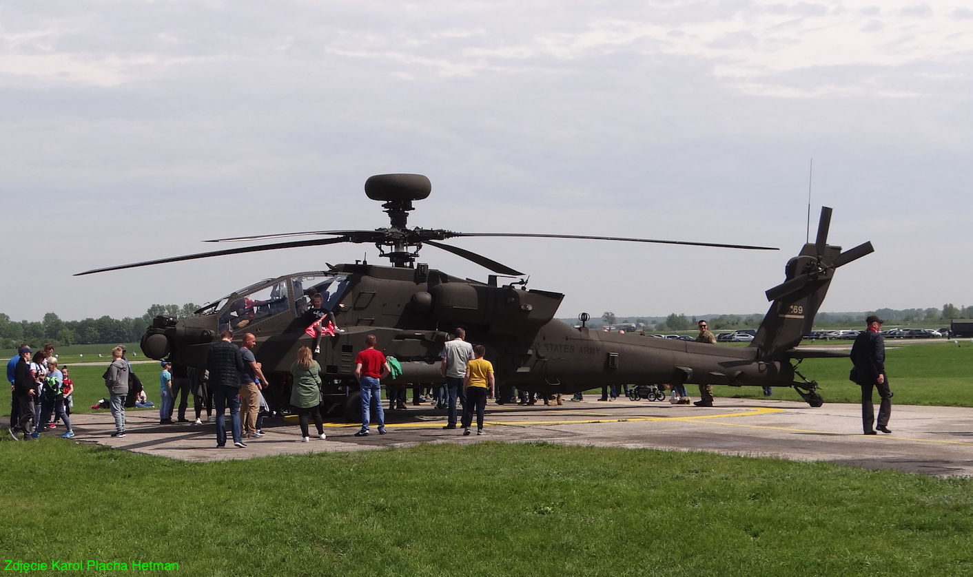 AH-64 Apache. 2019 rok. Zdjęcie Karol Placha Hetman