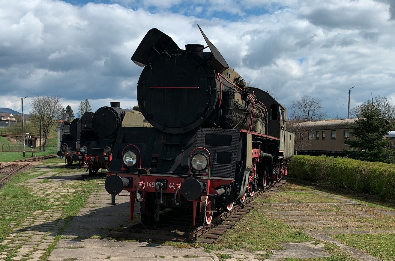 Ol49-44 steam locomotive. 2021. Photo by Karol Placha Hetman