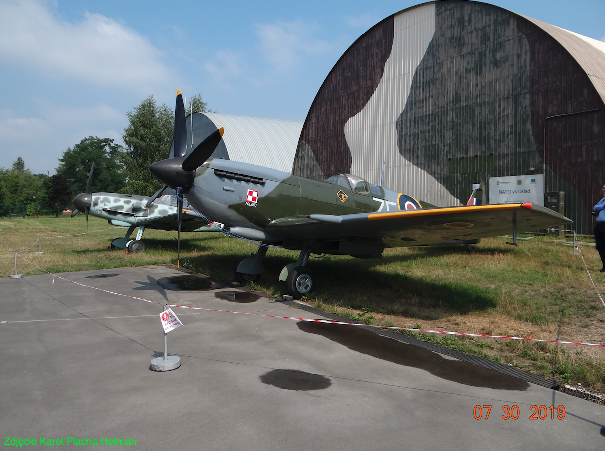 Supermarine Spitfire ZF-O TB995. 2019 rok. Zdjęcie Karol Placha Hetman