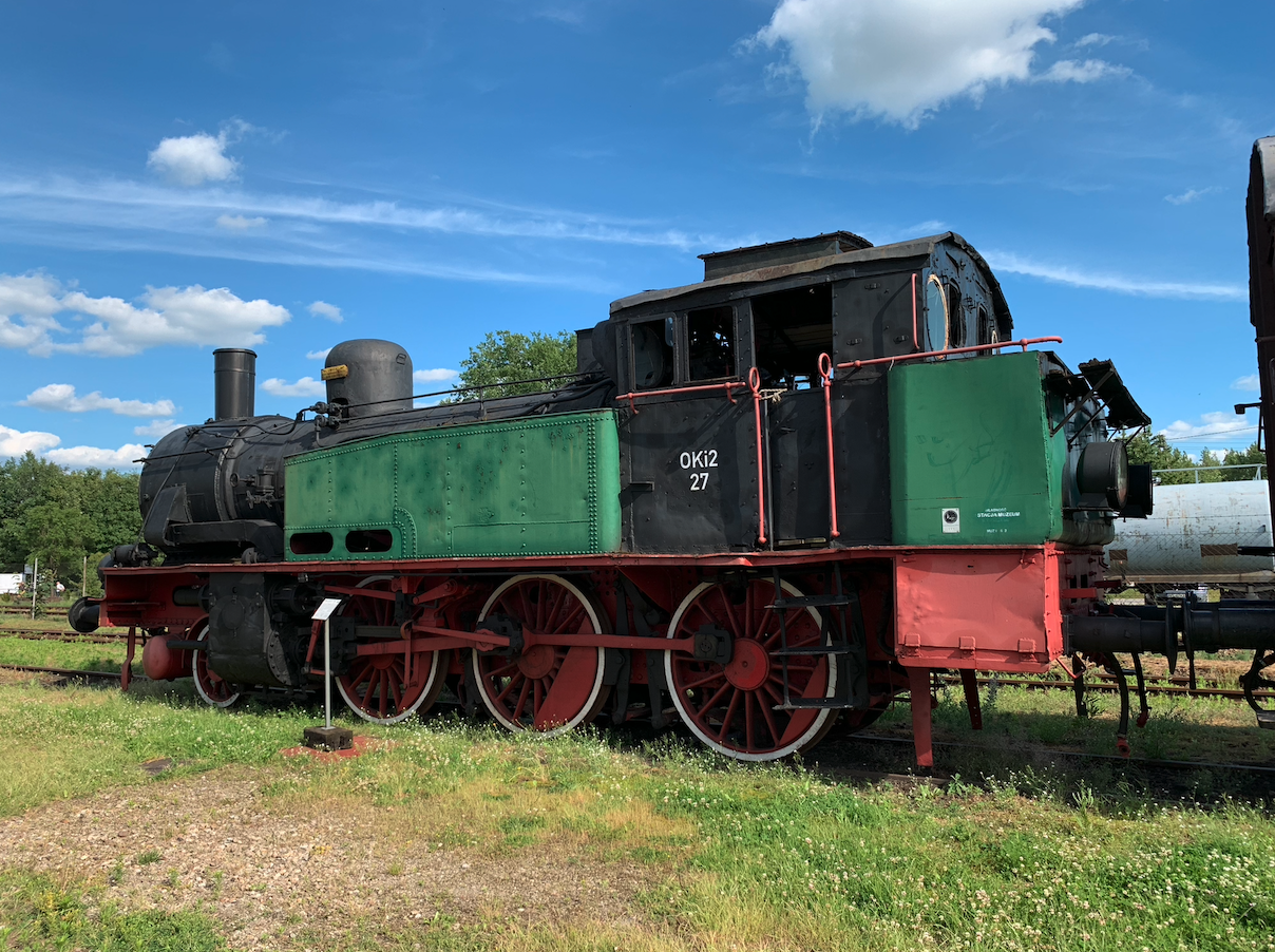 Steam locomotive OKi2-27. 2022. Photo by Karol Placha Hetman