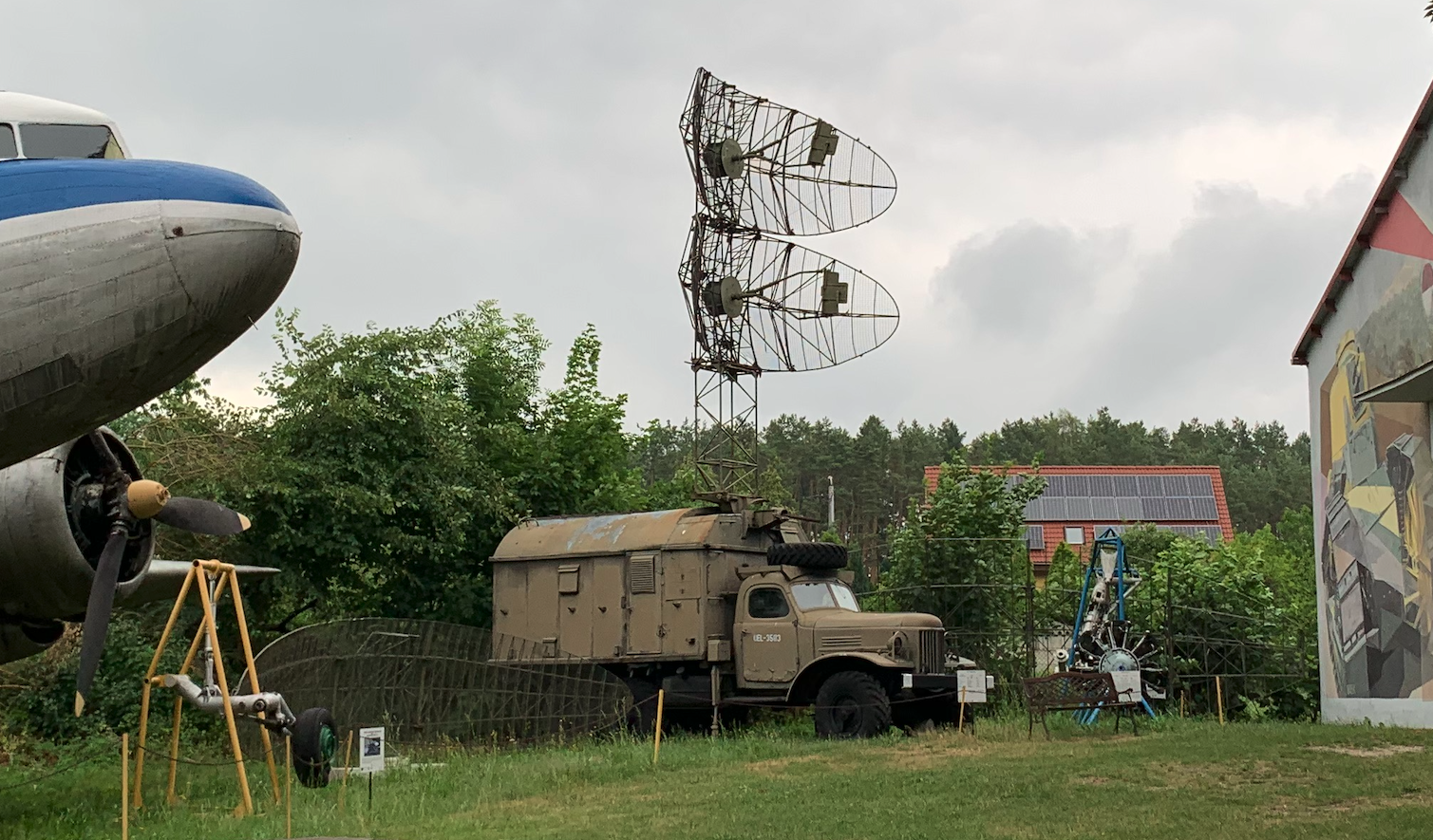 Radar P-15 Danuta. 2022 rok. Zdjęcie Karol Placha Hetman