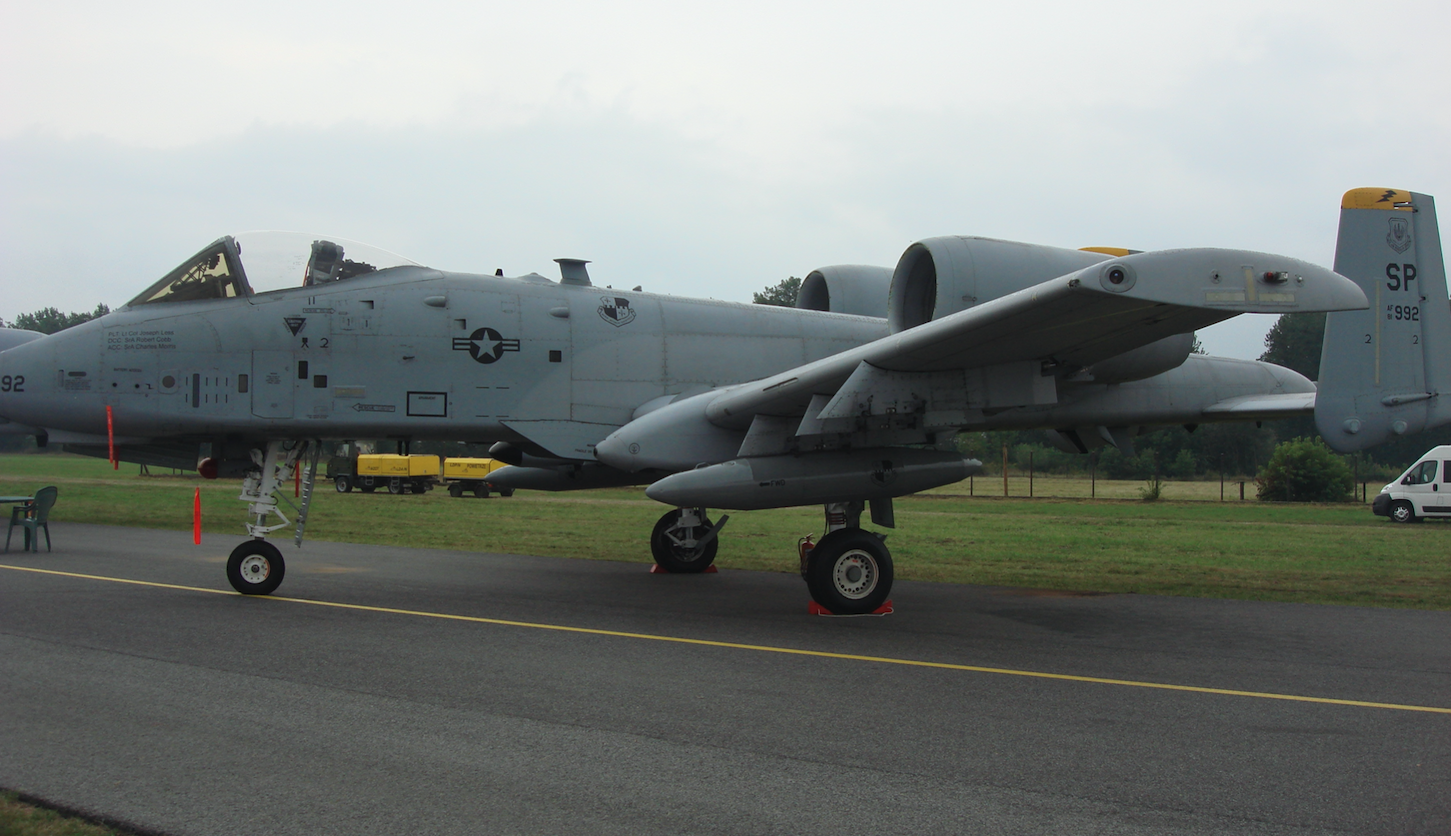 Fairchild A-10 nb 992. 2009 rok. Zdjęcie Karol Placha Hetman
