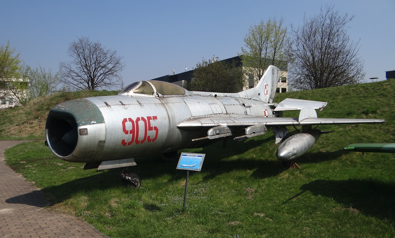 MiG-19 nb 905. Czyżyny. 2019 rok. Zdjęcie Karol Placha Hetman