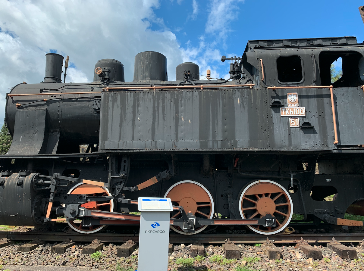 TKh100-51 steam locomotive in Chabówka. 2021. Photo by Karol Placha Hetman