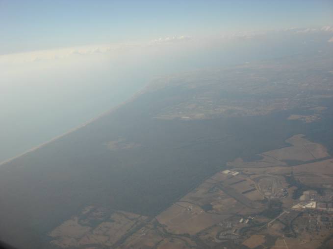 Tyrrhenian Sea. Latina area. Time: 15.24.08. 2011 year. Photo by Karol Placha Hetman