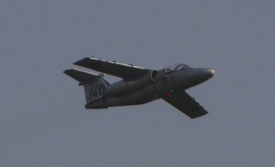 SAAB-105 nb 140 rej SE-DXG. 2016 rok. Zdjęcie Karol Placha Hetman