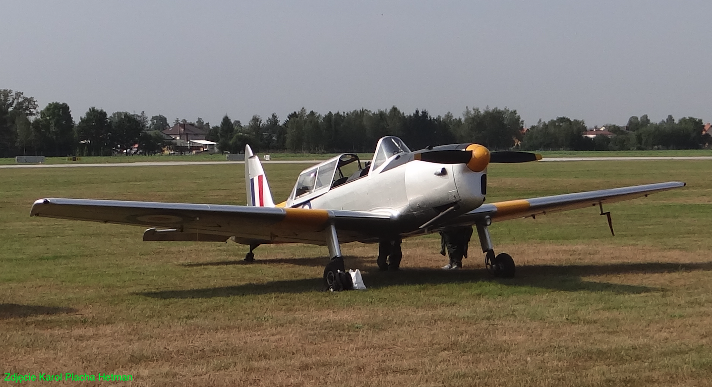 De Havilland Canada DHC-1 Chipmunk. 2019 rok. Zdjęcie Karol Placha Hetman