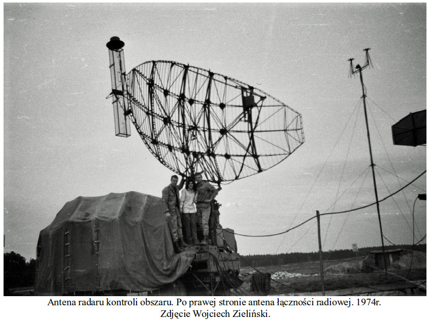 Area control radar antenna. 1974. Photo by Wojciech Zieliński