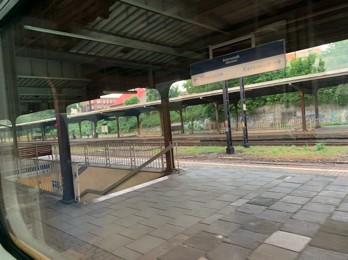 Mysłowice Railway Station. 2021. Photo by Karol Placha Hetman