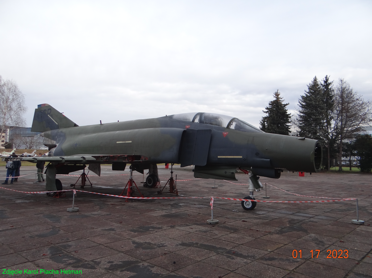 F-4 E Phantom II. 2023 rok. Zdjęcie Karol Placha Hetman