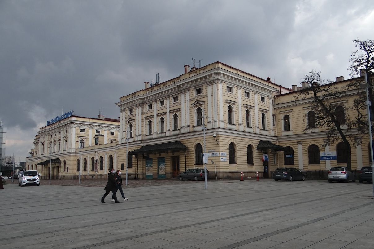 PKP Kraków Główny Railway station. 2021 year. Photo by Karol Placha Hetman