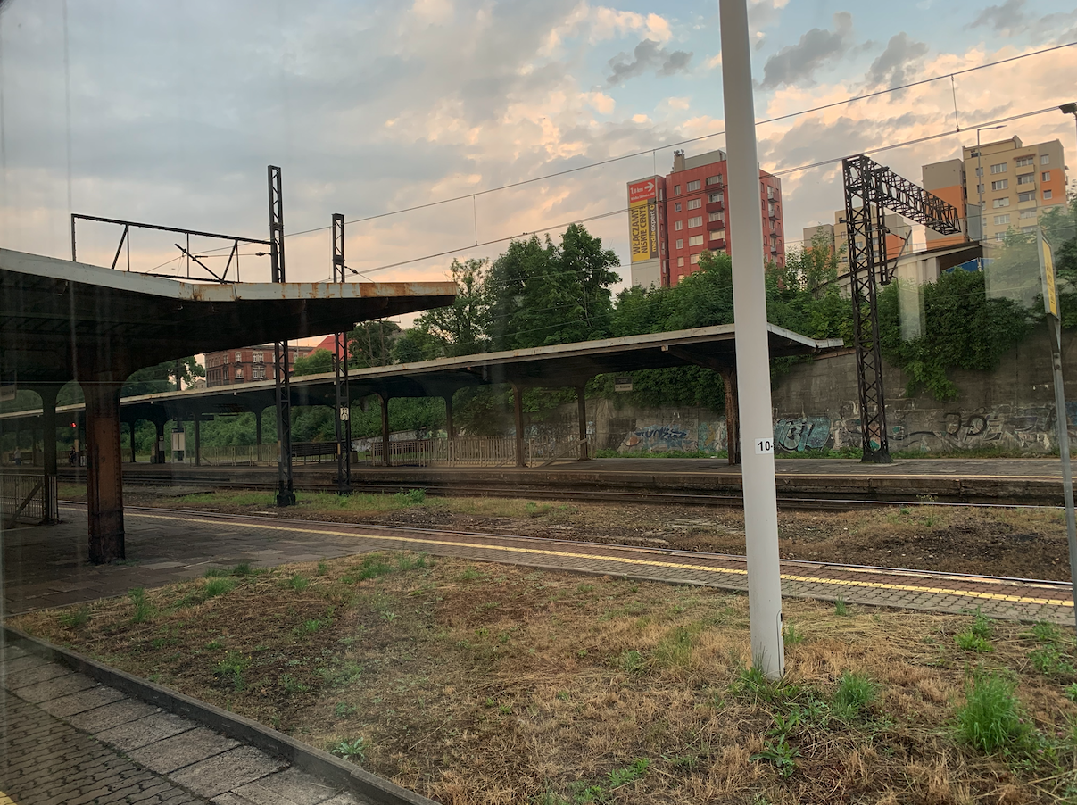 Mysłowice Railway Station. 2021. Photo by Karol Placha Hetman