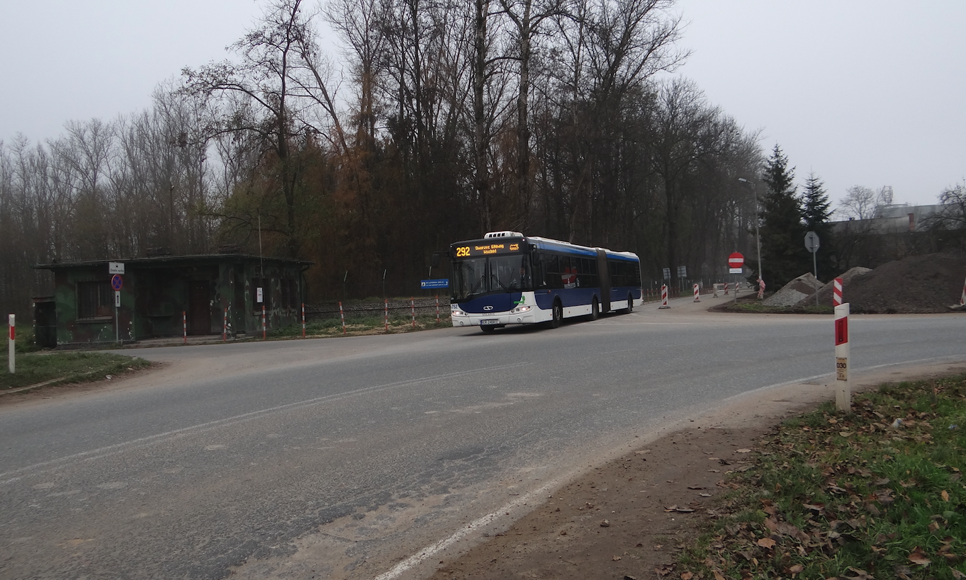 Crossroads on provincial road No. 774. 2014 year. Photo by Karol Placha Hetman