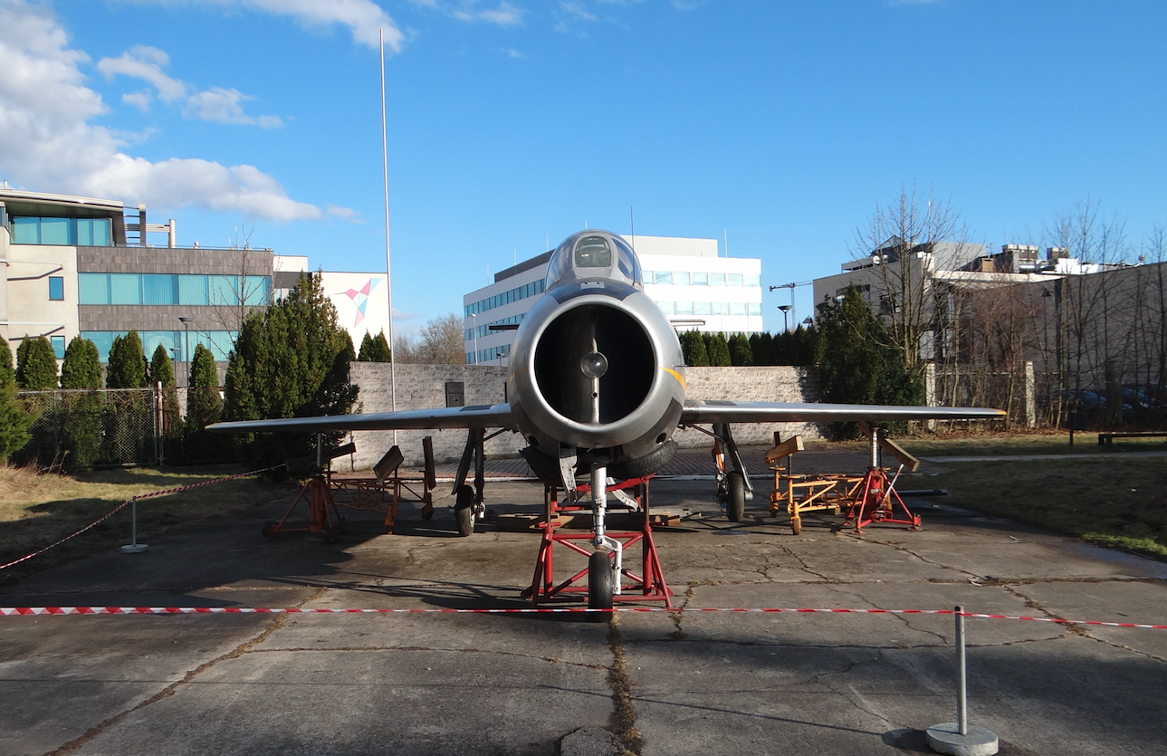 Marcel Dassault Mystere IV A nr 146 nb 8-MC. 2020 rok. Zdjęcie Karol Placha Hetman
