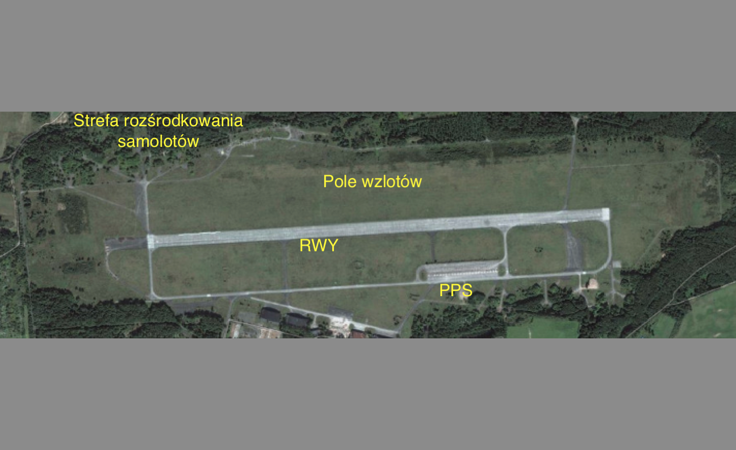 The typical military airport in the 70s. 2010. The work of Karol Placha Hetman