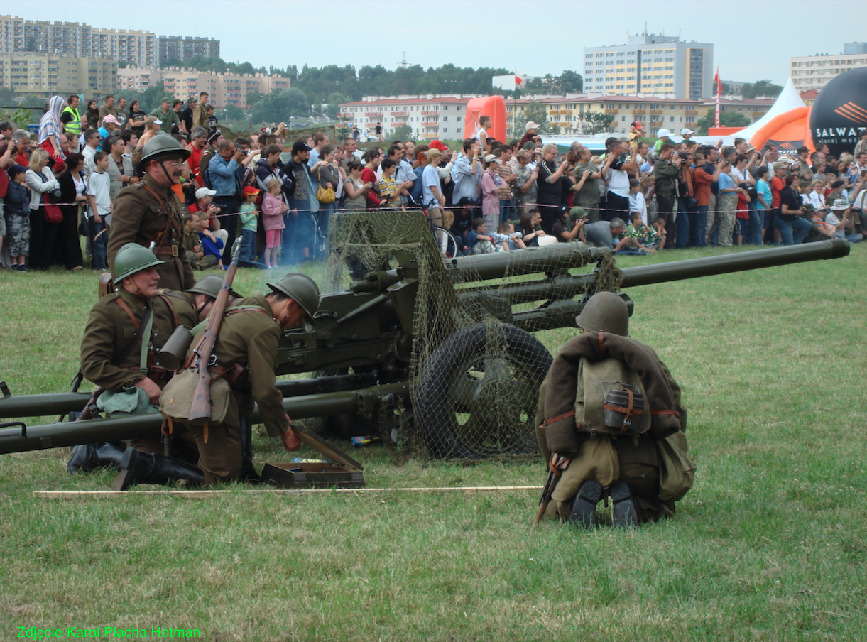 Inscenizacja bitwy. 2007 rok. Zdjęcie Karol Placha Hetman