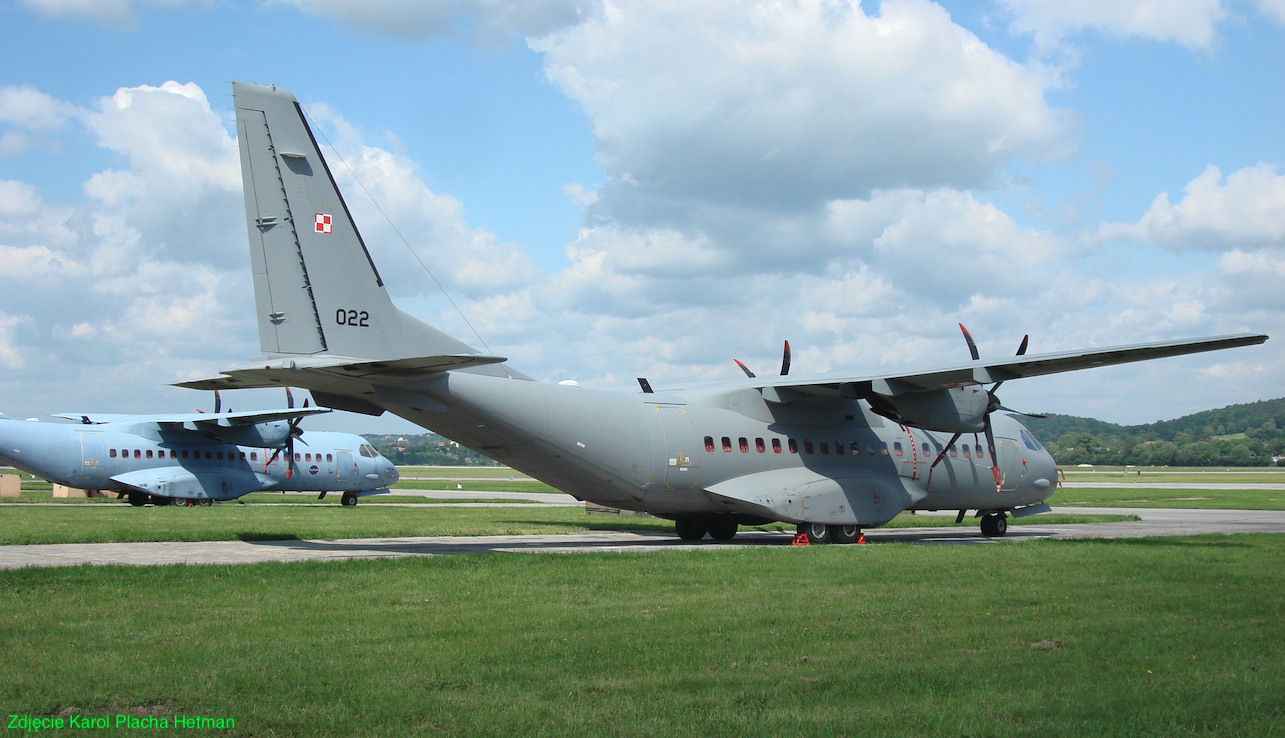 CASA C-295 M nb 022. 2009 rok. Zdjęcie Karol Placha Hetman